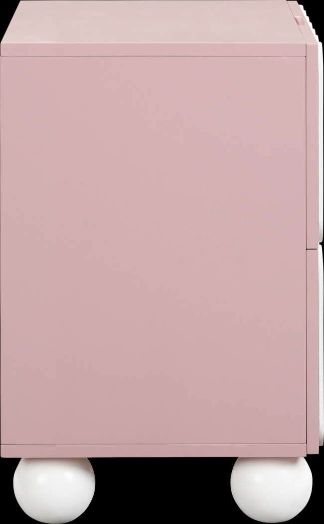 Demorest Mauve Nightstand - Thumbnail - Image 6