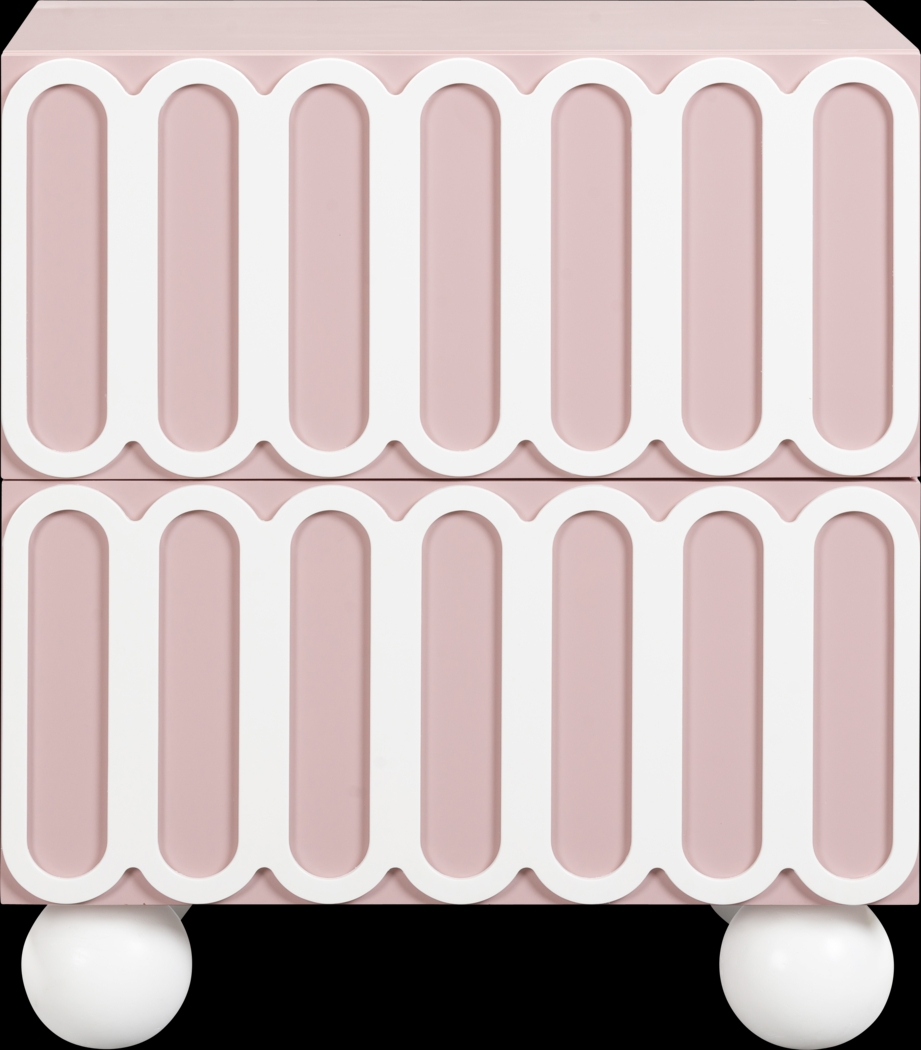 Demorest Mauve Nightstand - Thumbnail - Image 7