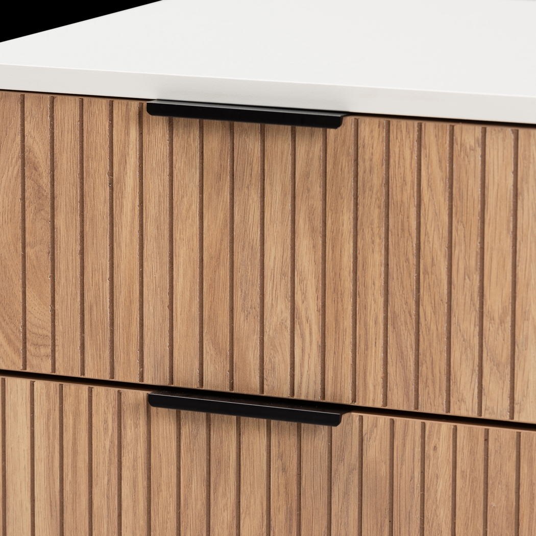 Demott White End Table - Thumbnail - Image 7