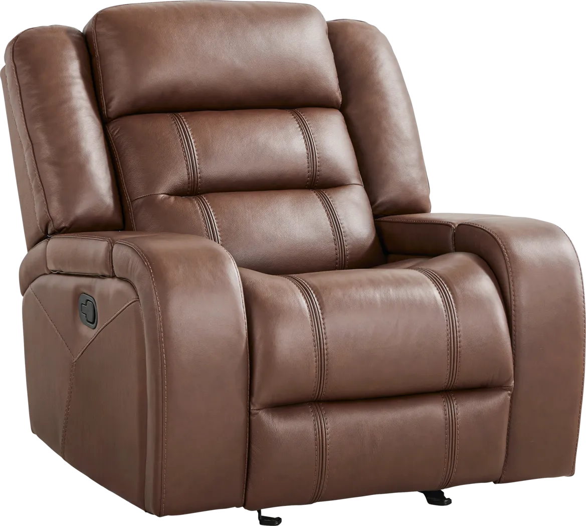 Denali Brown Leather 3 Pc Power Reclining Living Room - Thumbnail - Image 20