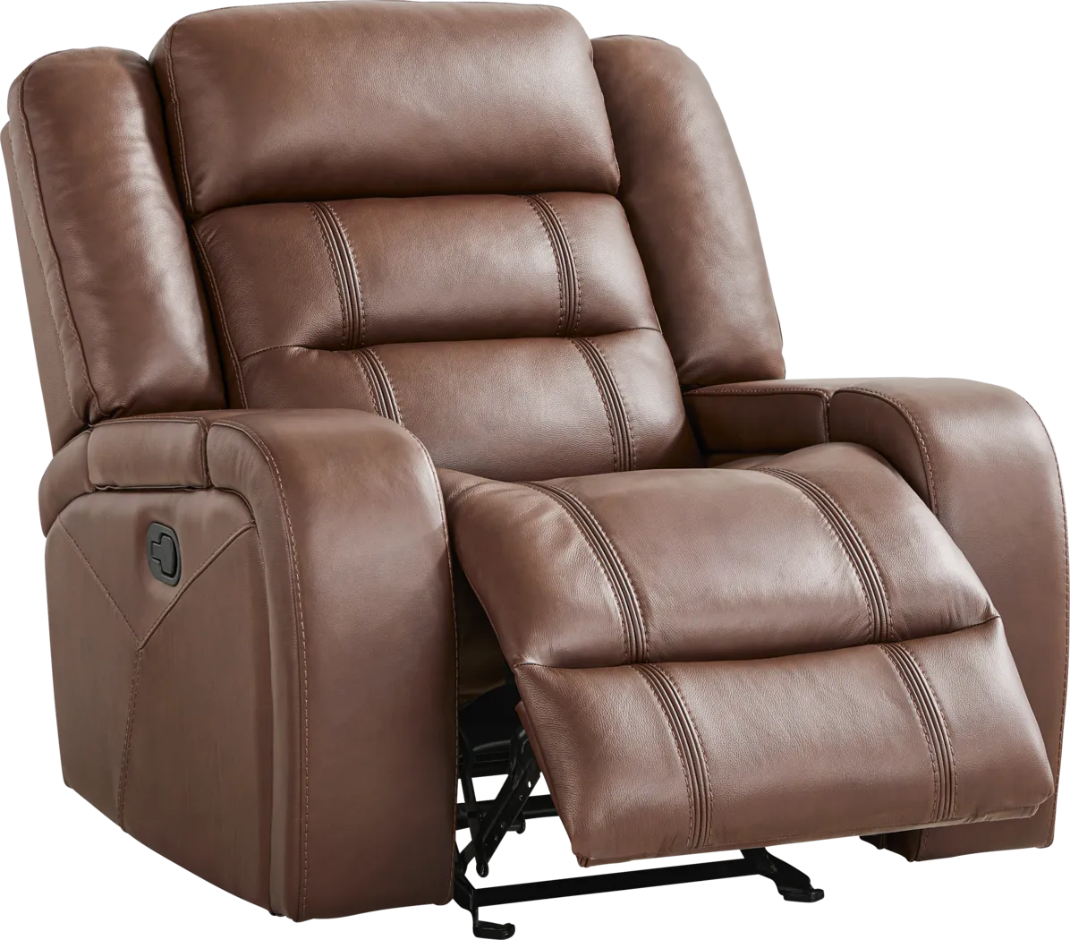Denali Brown Leather 3 Pc Power Reclining Living Room - Thumbnail - Image 18