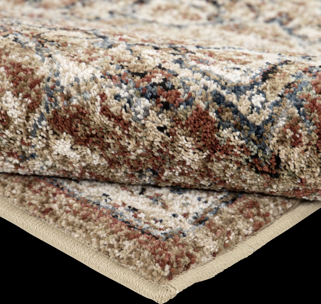 Denba Red 5'1 x 7'6 Rug - Thumbnail - Image 9