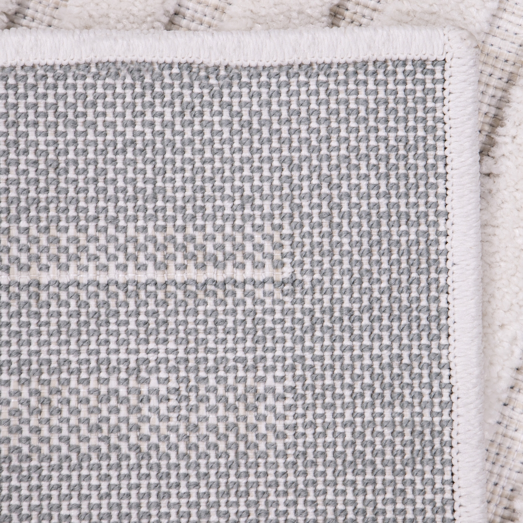 Denbigh White 7'9 x 10'10 Rug - Thumbnail - Image 4