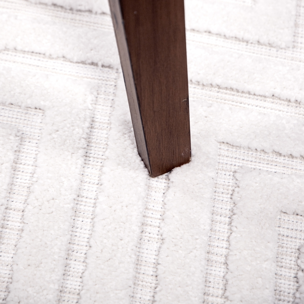 Denbigh White 7'9 x 10'10 Rug - Thumbnail - Image 5