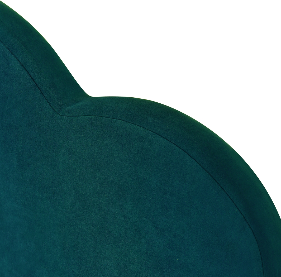 Denela Green Full Platform Bed - Thumbnail - Image 5