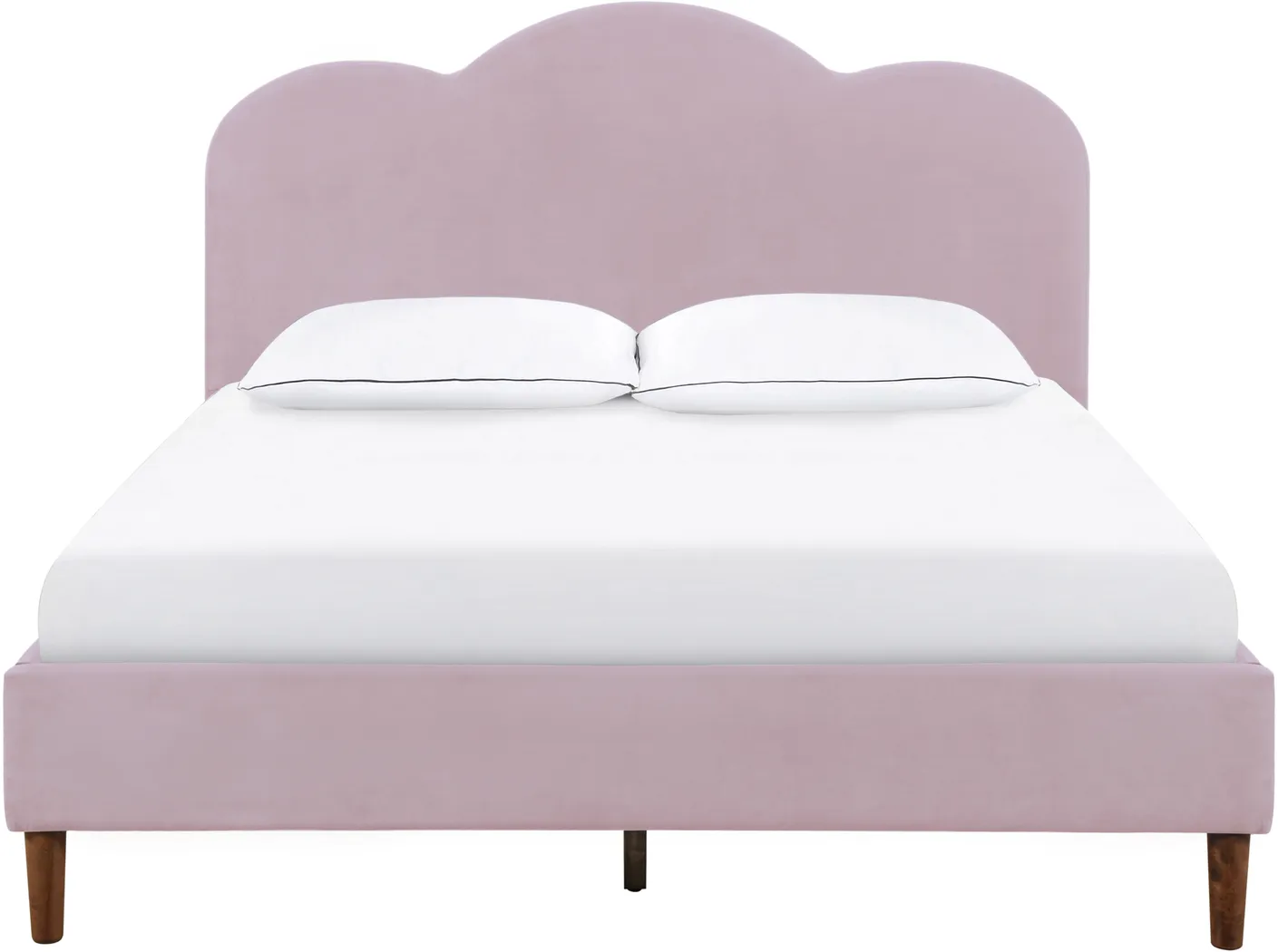 Denela Pink Queen Platform Bed - Thumbnail - Image 2