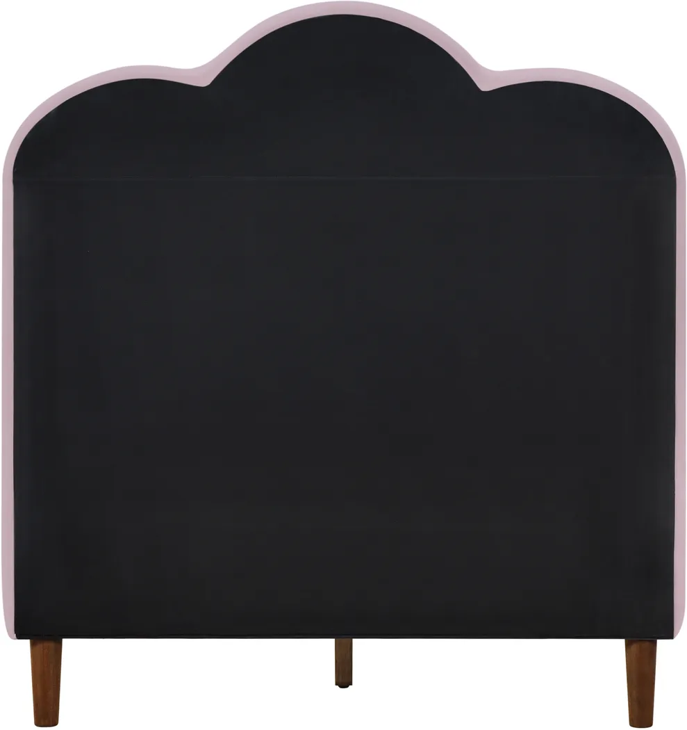 Denela Pink Twin Platform Bed - Thumbnail - Image 4