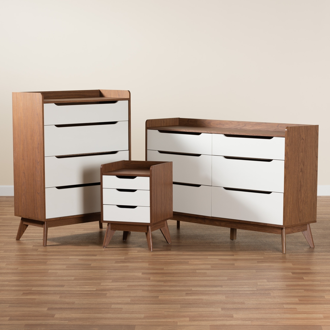 Deneys White 3pc Dresser Set - Thumbnail - Image 2