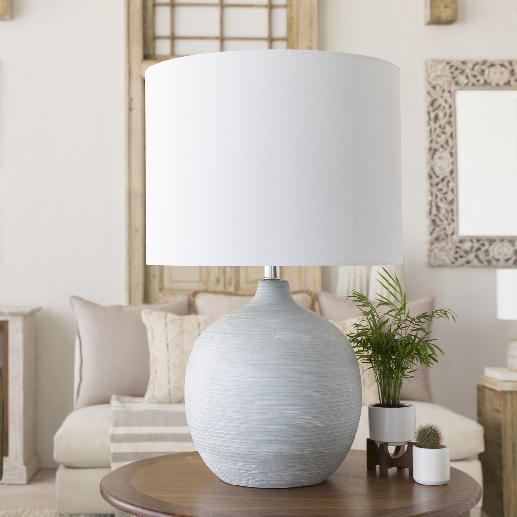 Deni Home Gray Lamp - Thumbnail - Image 5