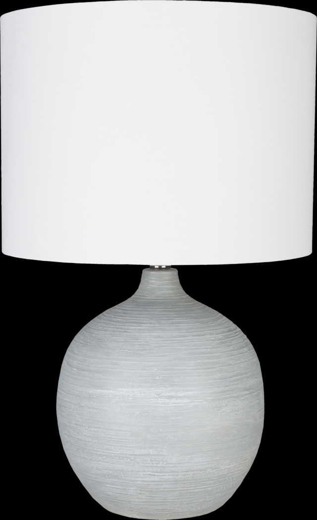 Deni Home Gray Lamp - Thumbnail - Image 1