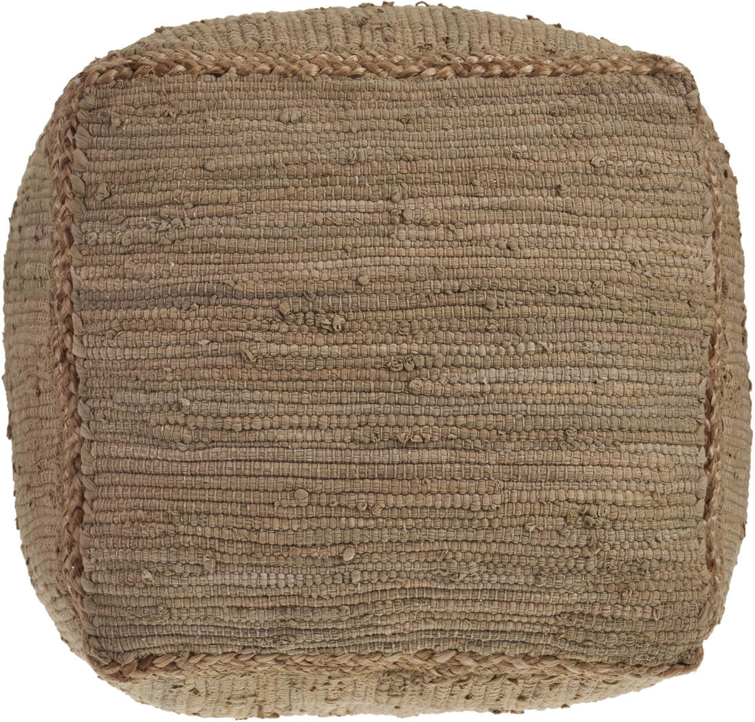 Denilian Tan Pouf - Thumbnail - Image 4