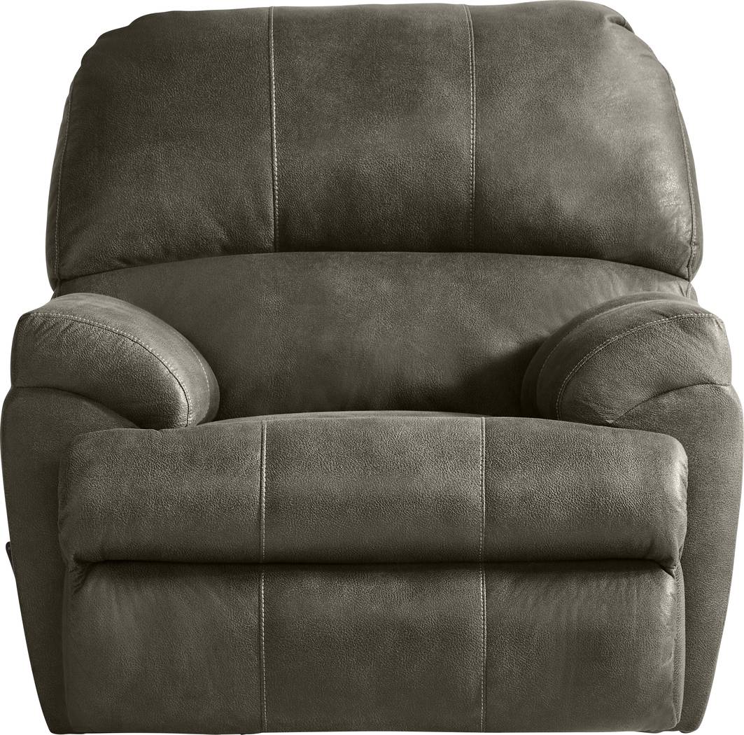 Denio Charcoal Recliner - Thumbnail - Image 2