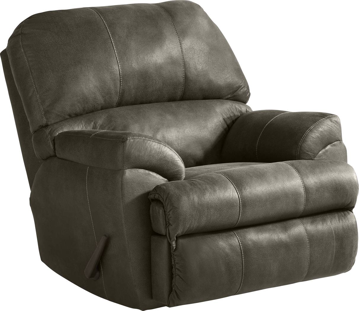 Denio Charcoal Recliner - Thumbnail - Image 3