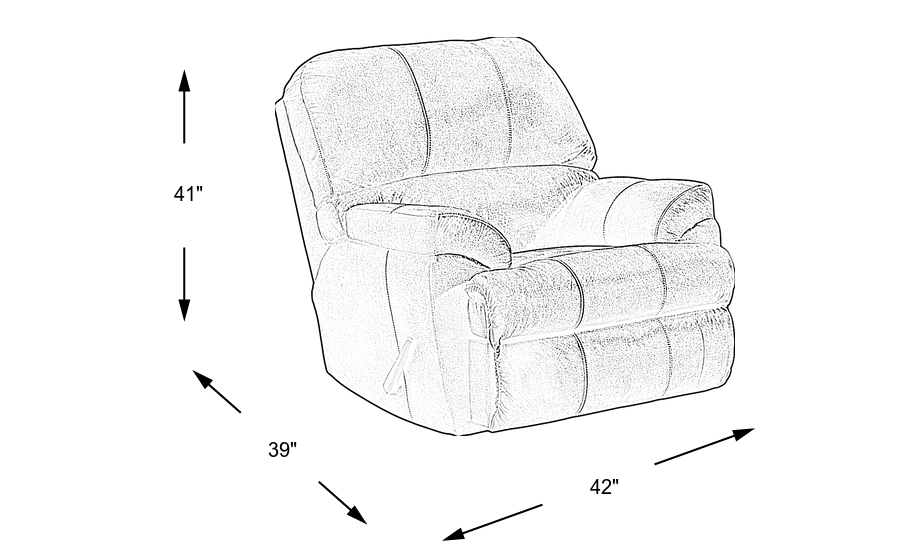 Dimension Image. Please refer to the Dimension Tab on this page for dimension details.