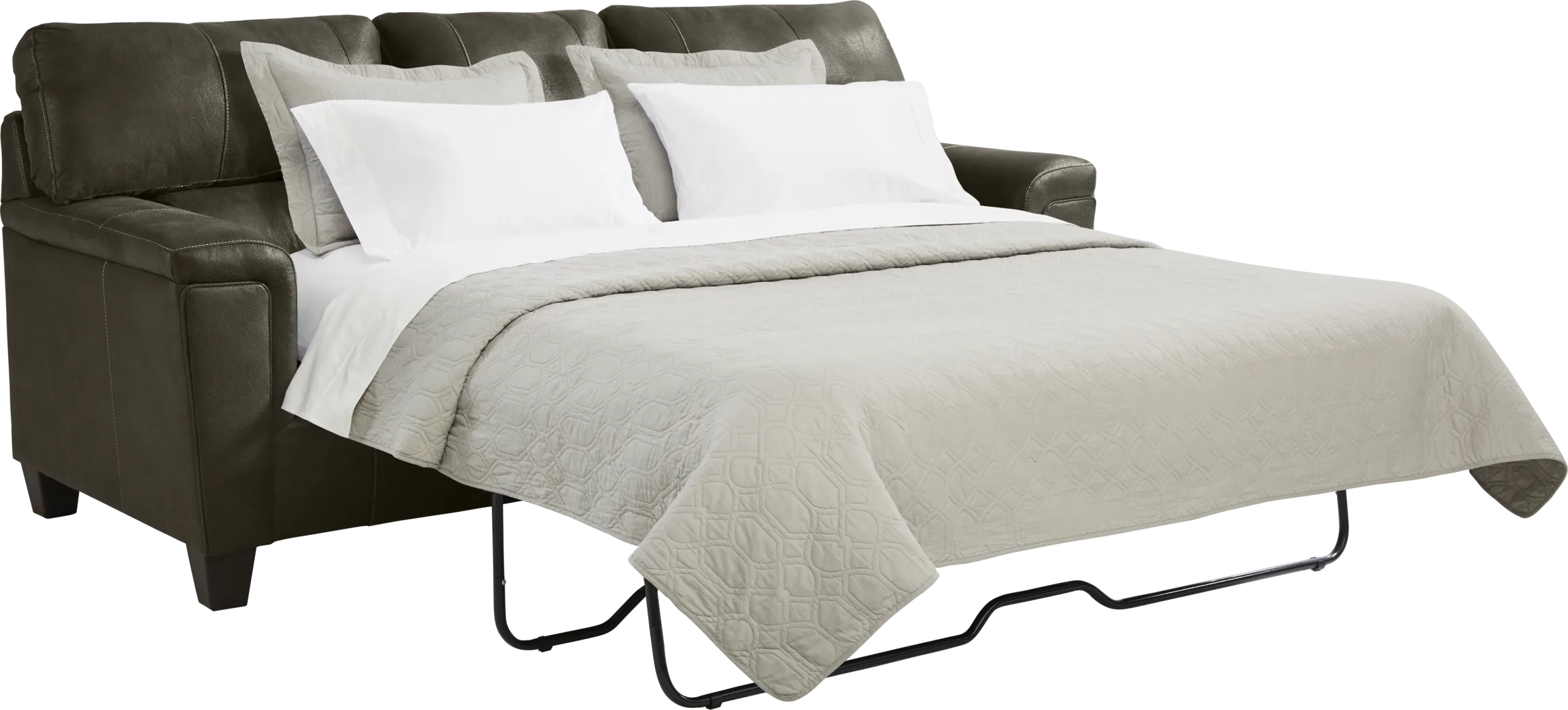 Denio Charcoal Queen Sleeper - Thumbnail - Image 2