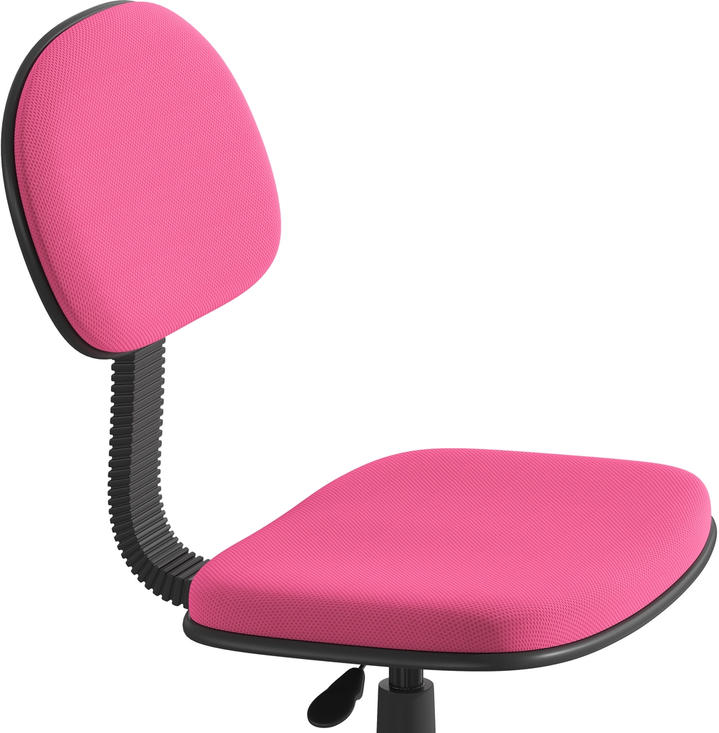 Dennern Pink Office Chair - Thumbnail - Image 4