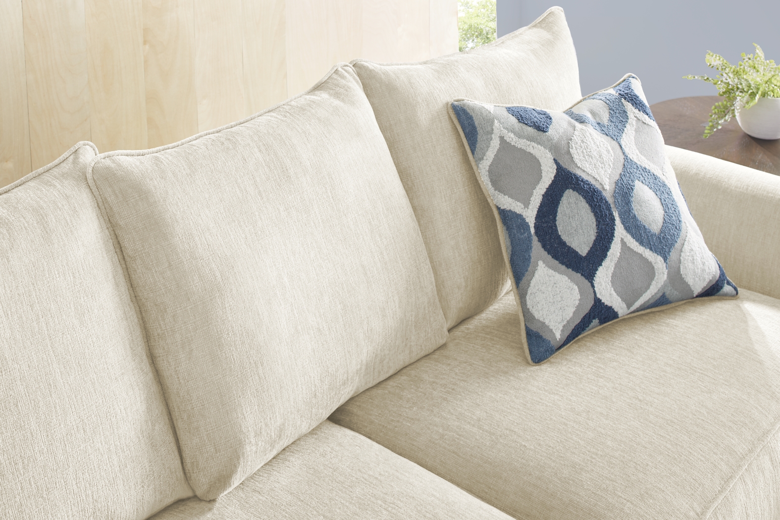 Dennin Heights Beige 8 Pc Living Room - Thumbnail - Image 6