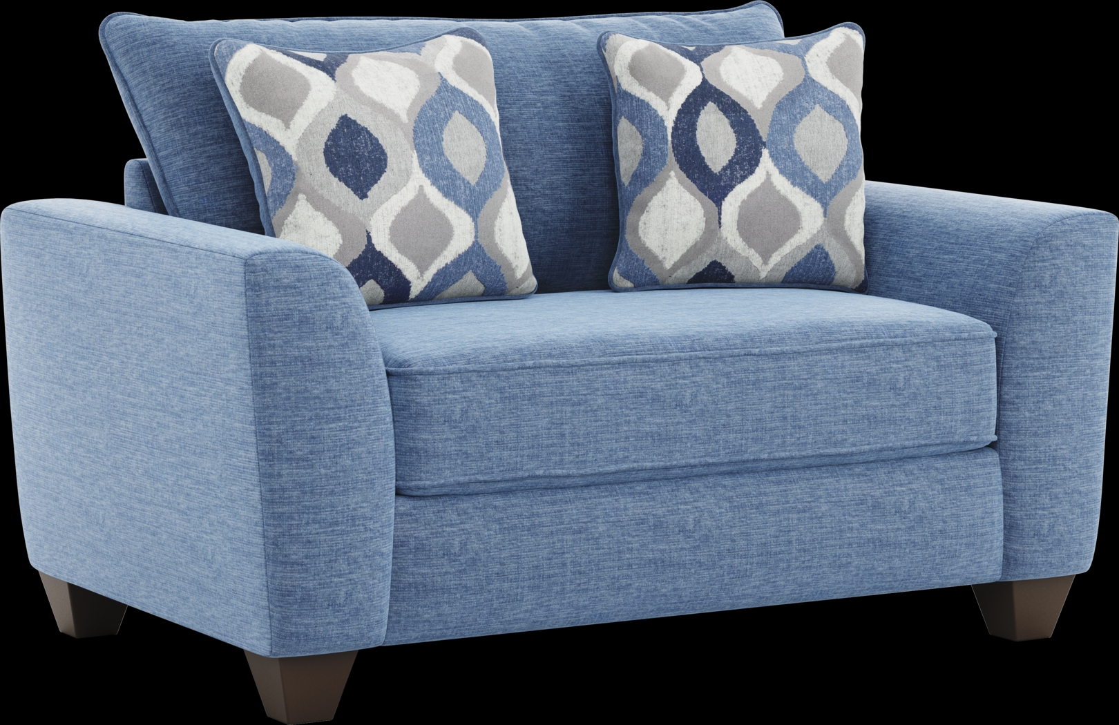 Dennin Heights Blue Chair - Thumbnail - Image 1