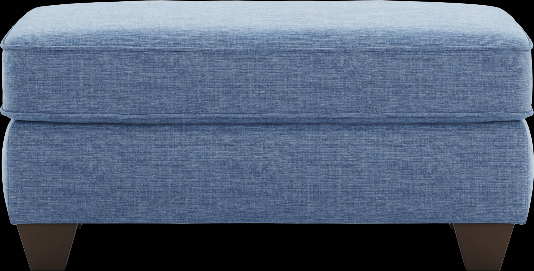 Dennin Heights Blue Ottoman - Thumbnail - Image 2