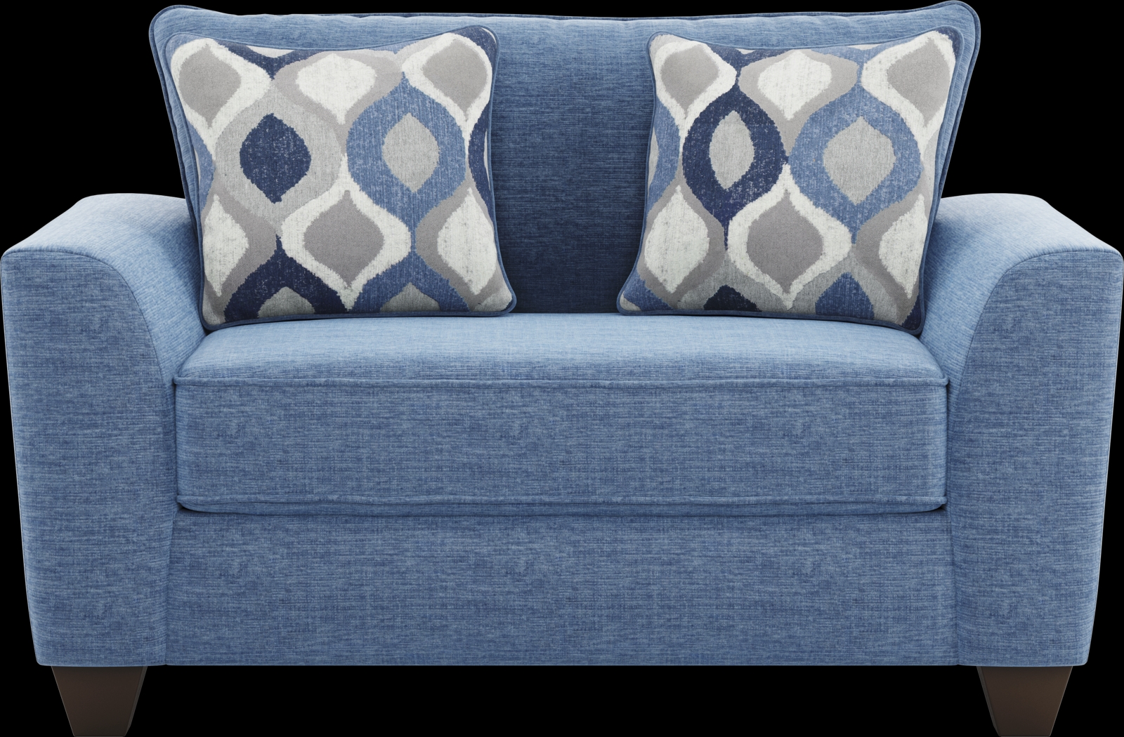 Dennin Heights Blue Sleeper Chair - Thumbnail - Image 3