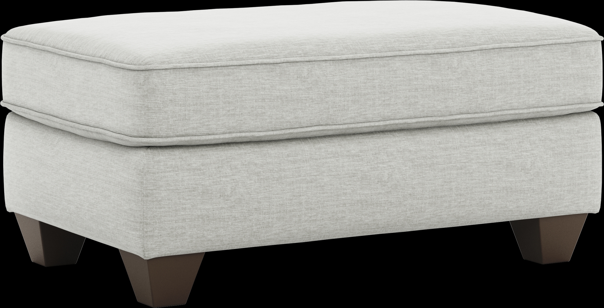 Dennin Heights Gray Ottoman - Thumbnail - Image 1