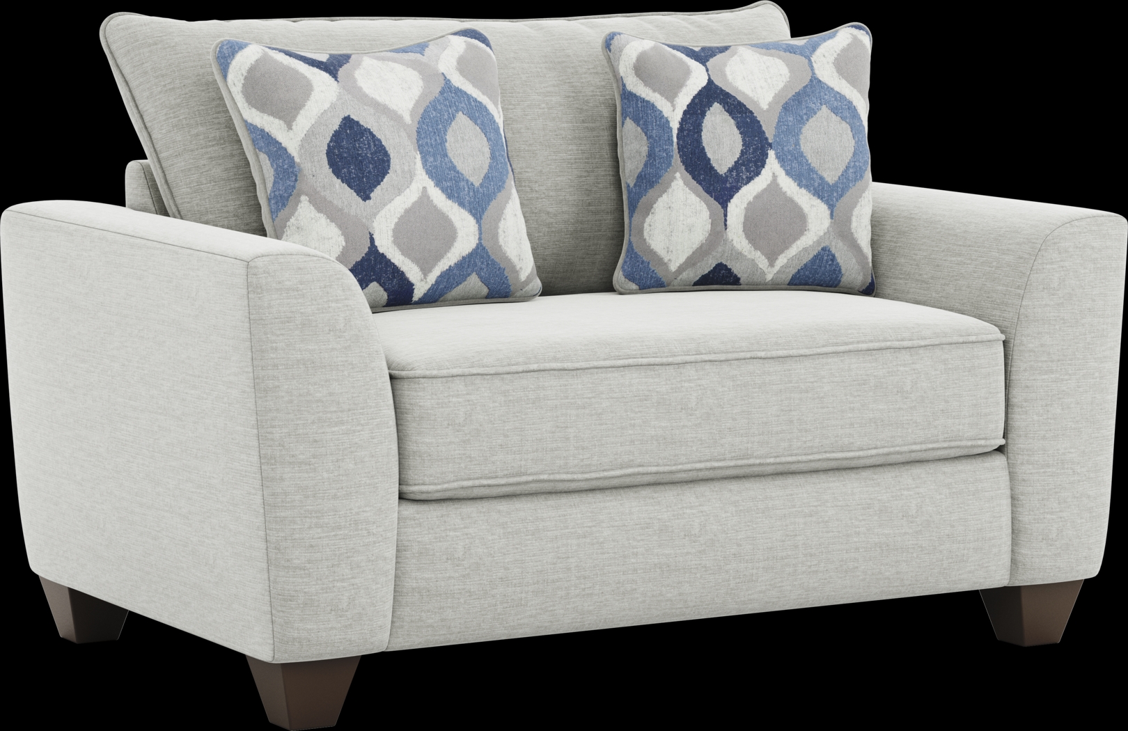 Dennin Heights Gray Sleeper Chair - Thumbnail - Image 1