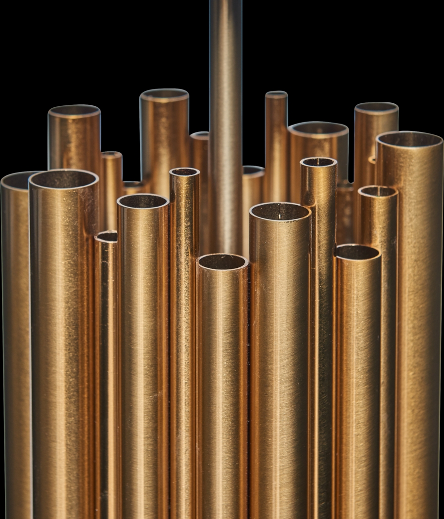 Dennis Avenue  Brass Chandelier - Thumbnail - Image 5