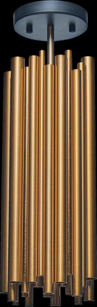 Dennis Avenue  Brass Chandelier - Thumbnail - Image 1