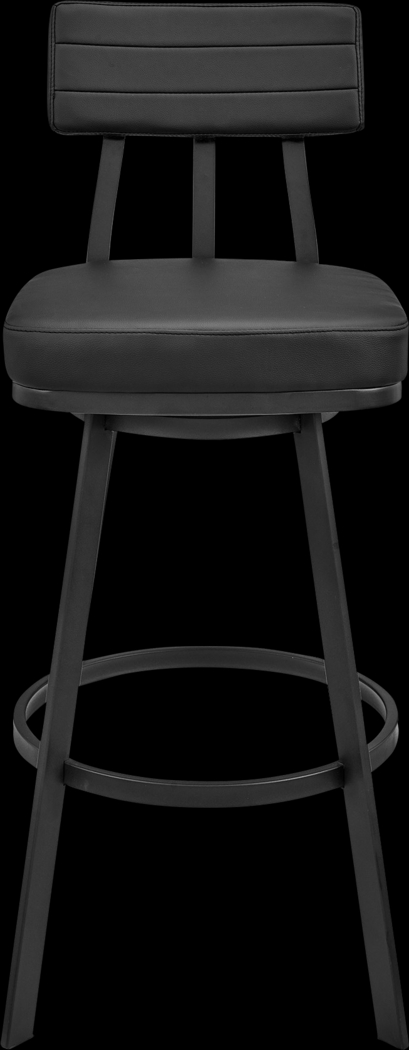 Densmores Black Swivel Bar Stool - Thumbnail - Image 4