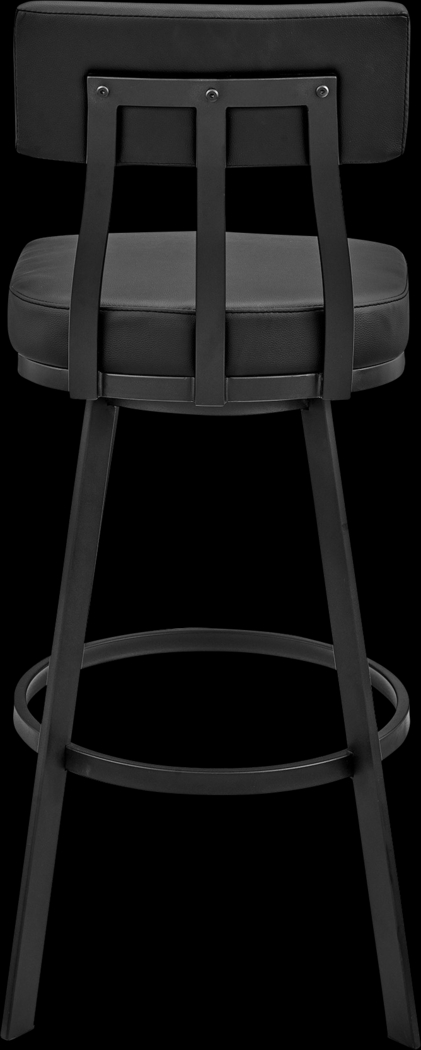 Densmores Black Swivel Bar Stool - Thumbnail - Image 6