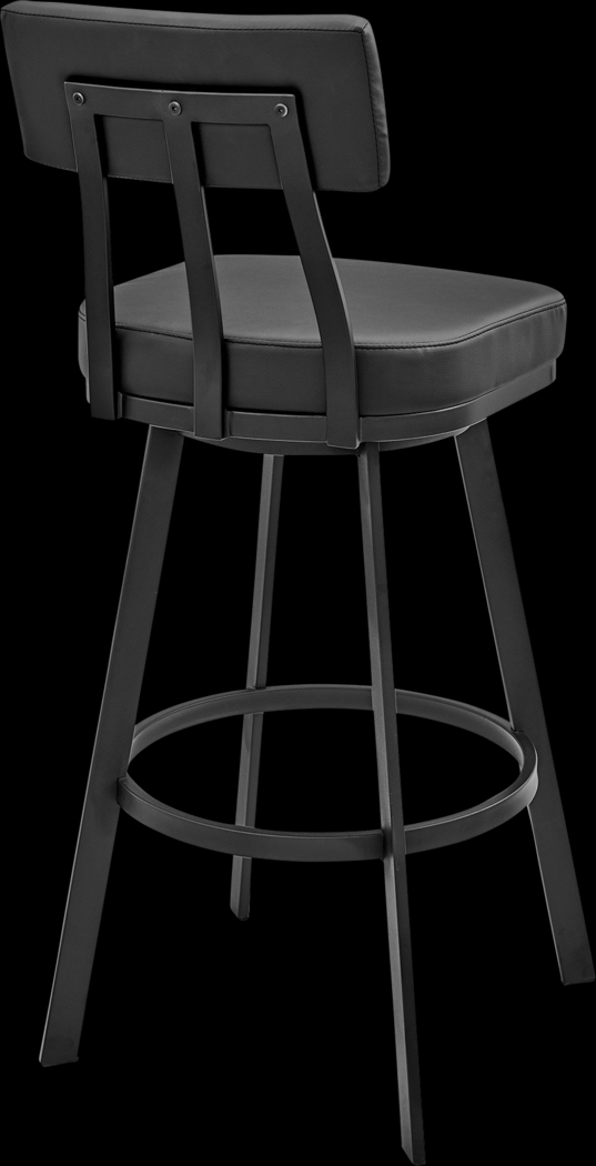 Densmores Black Swivel Counter Stool - Thumbnail - Image 3
