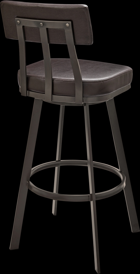 Densmores Brown Swivel Counter Stool - Thumbnail - Image 5