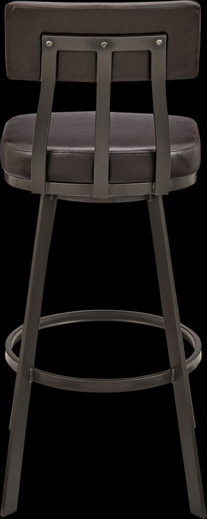 Densmores Brown Swivel Counter Stool - Thumbnail - Image 6