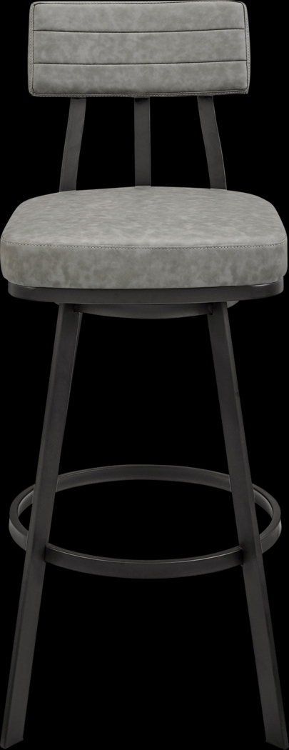 Densmores Gray Swivel Bar Stool - Thumbnail - Image 4