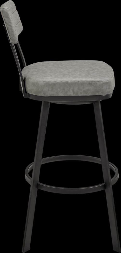 Densmores Gray Swivel Counter Stool - Thumbnail - Image 3