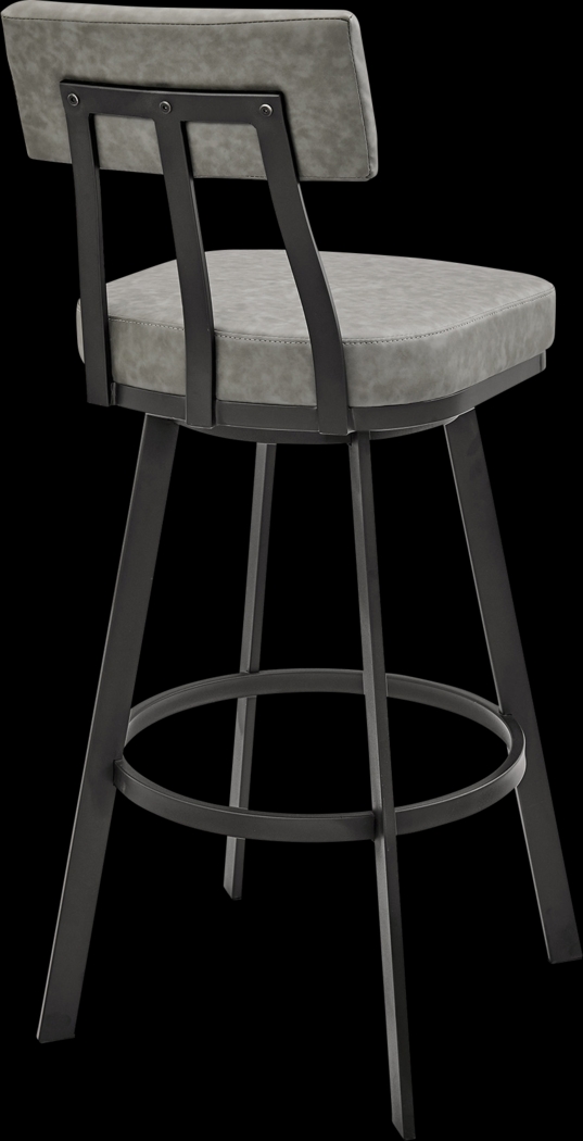 Densmores Gray Swivel Counter Stool - Thumbnail - Image 5