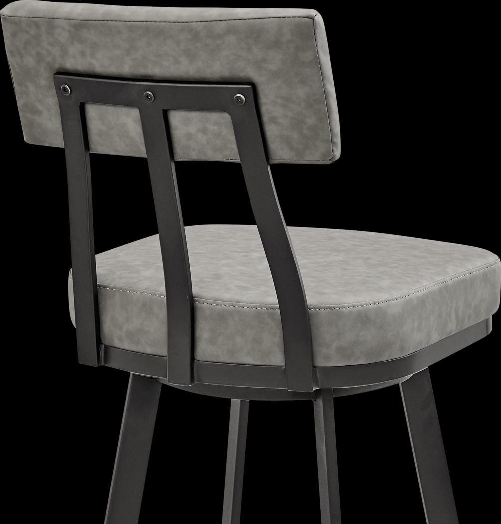 Densmores Gray Swivel Counter Stool - Thumbnail - Image 8