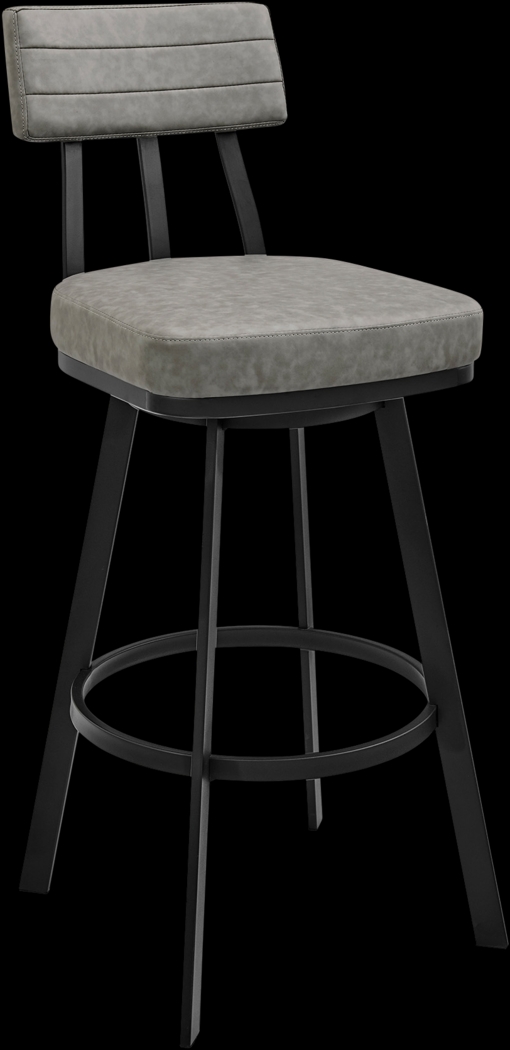 Densmores Gray Swivel Counter Stool - Thumbnail - Image 1
