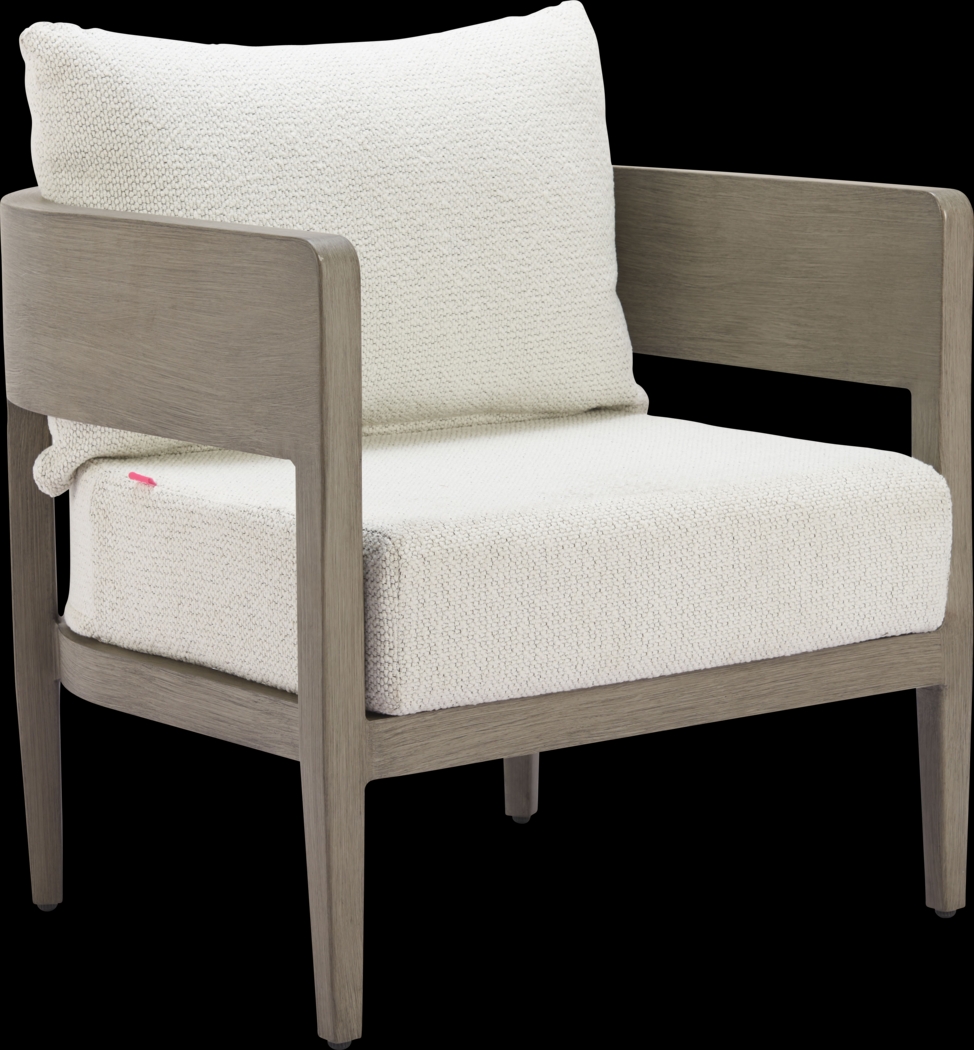 Dentata Beige Arm Chair - Thumbnail - Image 1
