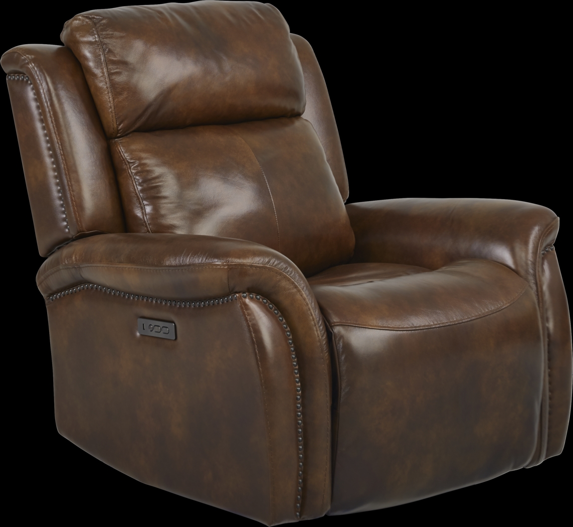 Denver Summit Brown 10 Pc Dual Power Reclining Sectional Living Room - Thumbnail - Image 3