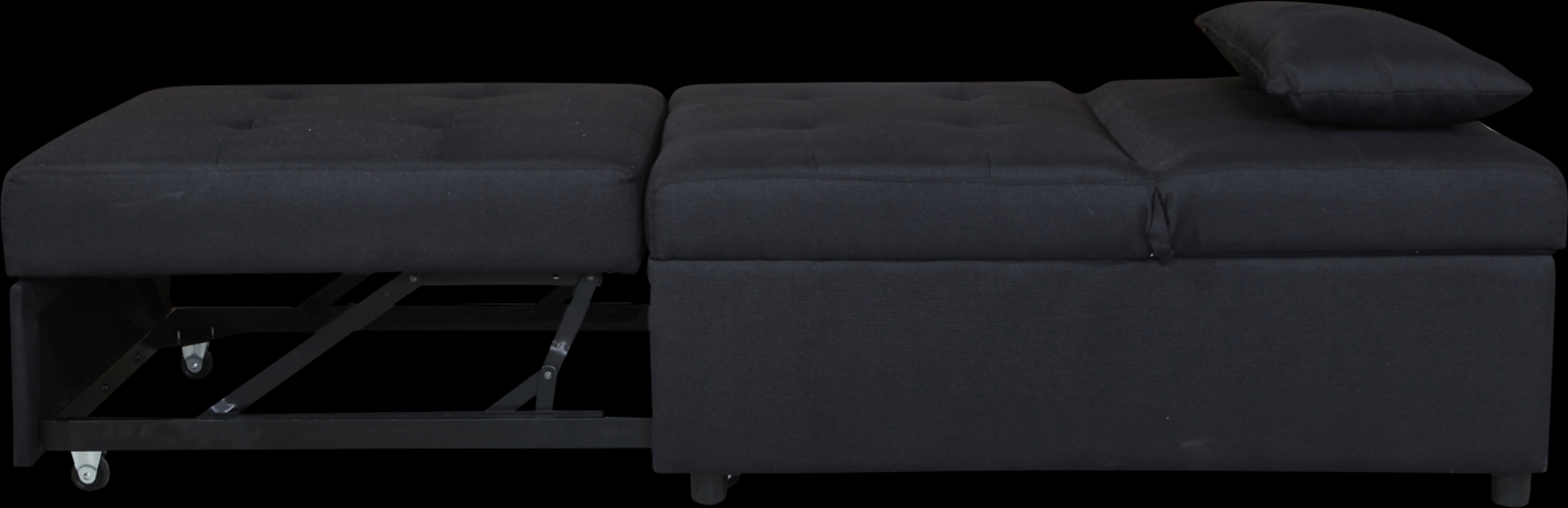 Denvir Black Convertible Chair - Thumbnail - Image 3