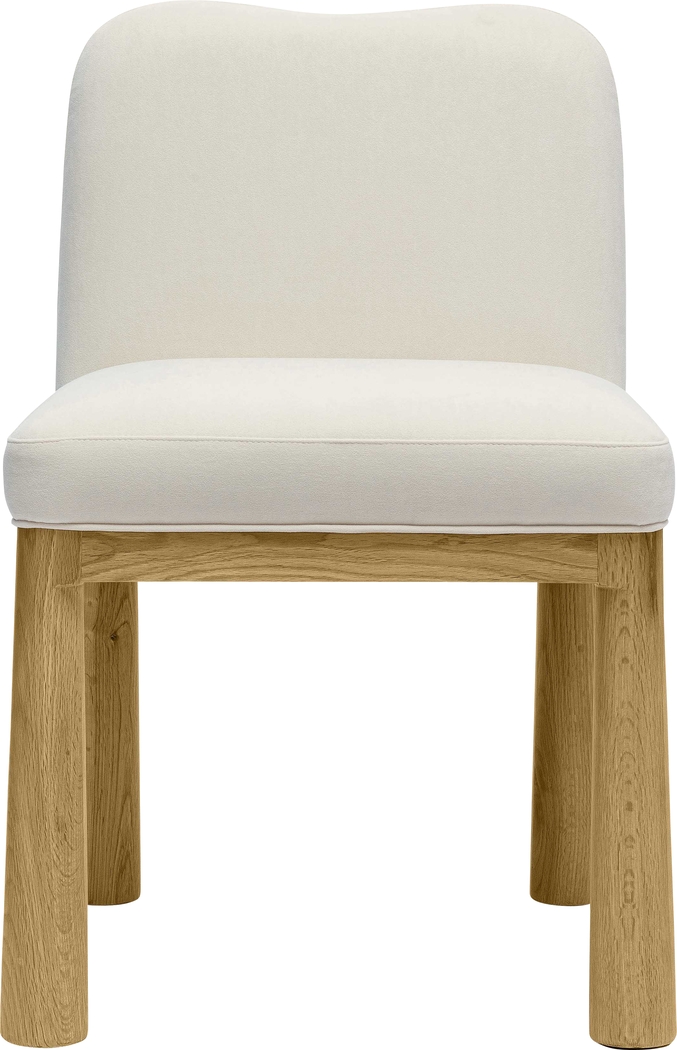 Deorsam Cream Dining Chair - Thumbnail - Image 3
