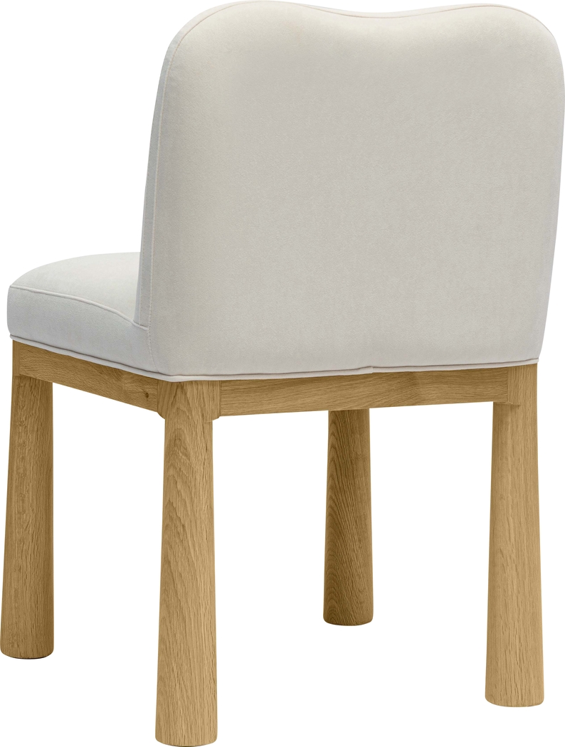 Deorsam Cream Dining Chair - Thumbnail - Image 4