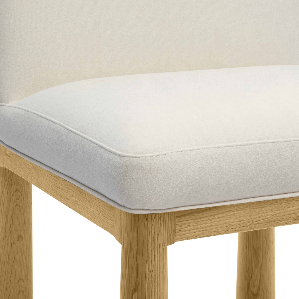 Deorsam Cream Dining Chair - Thumbnail - Image 5