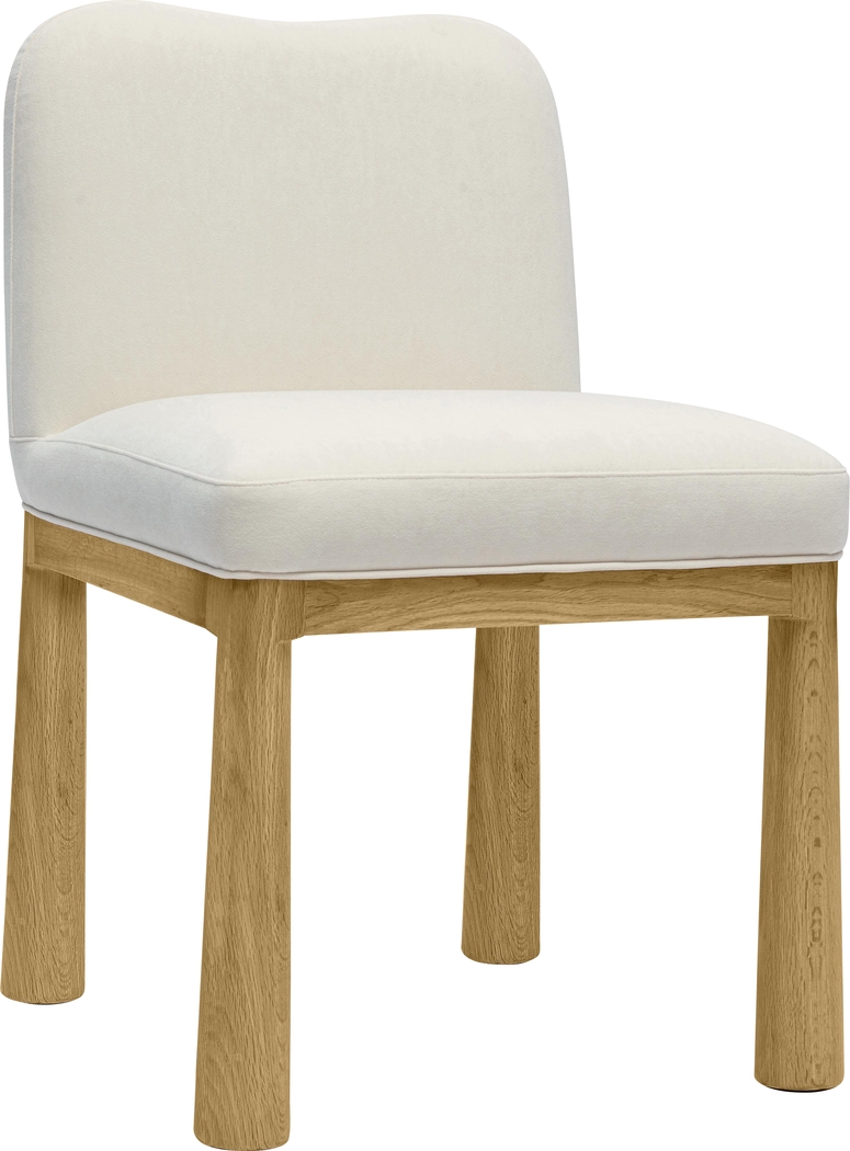Deorsam Cream Dining Chair - Thumbnail - Image 1