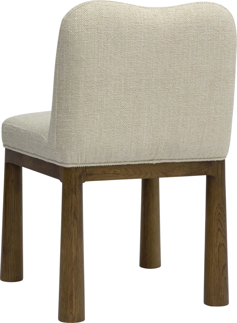 Deorsam II Cream Dining Chair - Thumbnail - Image 2