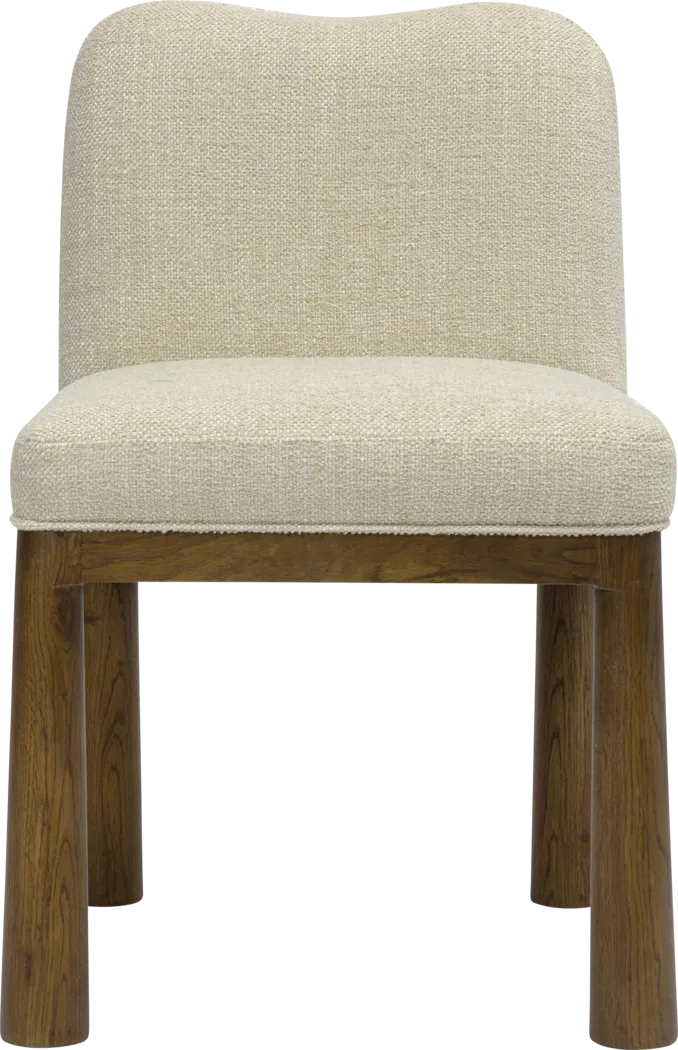 Deorsam II Cream Dining Chair - Thumbnail - Image 3