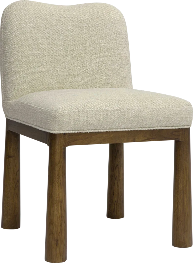 Deorsam II Cream Dining Chair - Thumbnail - Image 1
