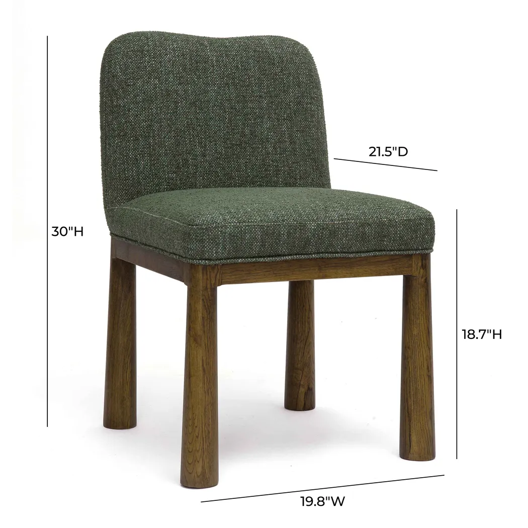 Deorsam II Green Dining Chair - Thumbnail - Image 6