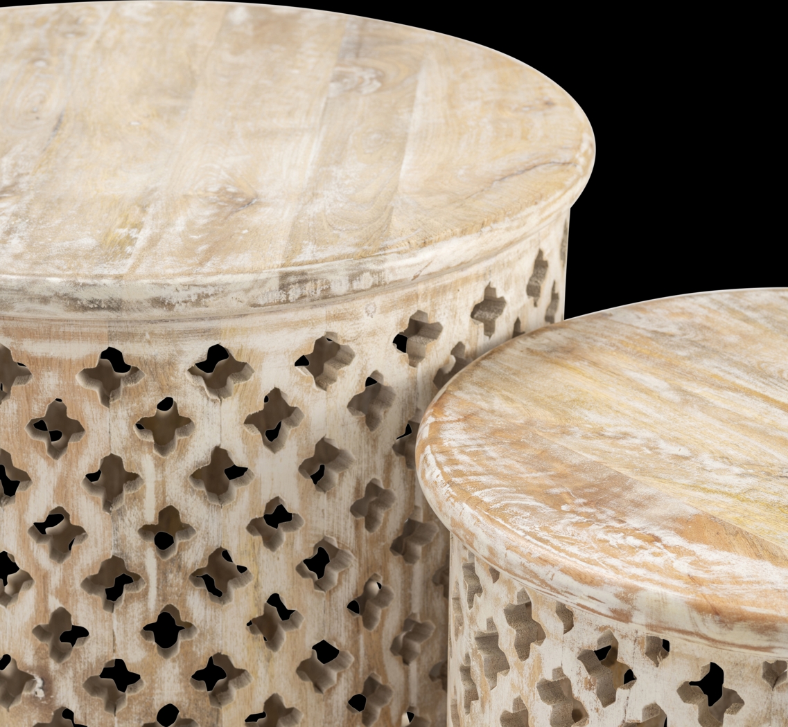 Depanne Gray End Table, Set of 2 - Thumbnail - Image 3